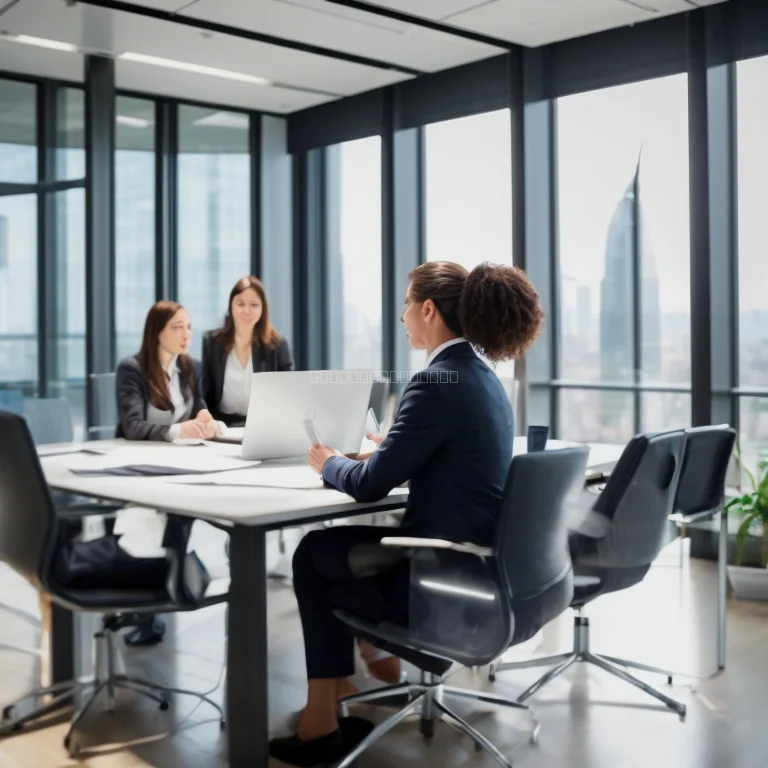 فريق قانوني محترف يقدم النصائح لشركات متنامية